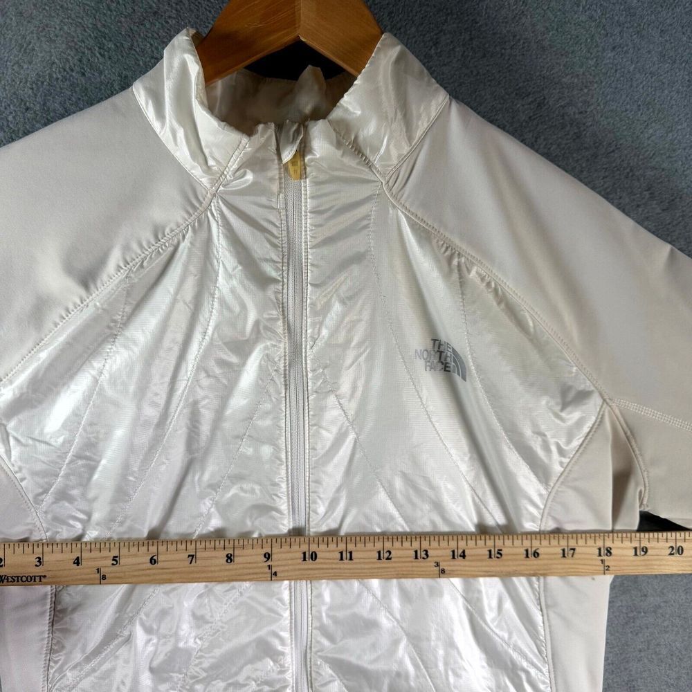 The North Face Women's Light Cream/White Ski Jacket - Picture 4 of 15